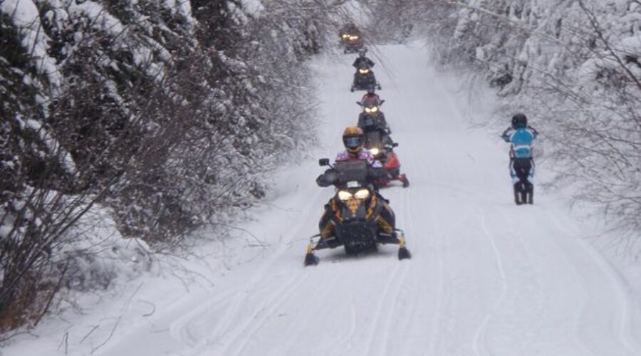 Snowmobile trail - NWOSTA photo 3 recognized for district snowmobile awards