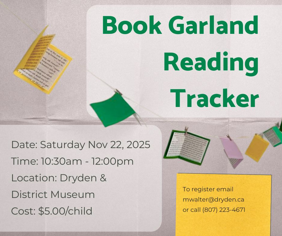 Book garland Reading Tracker
