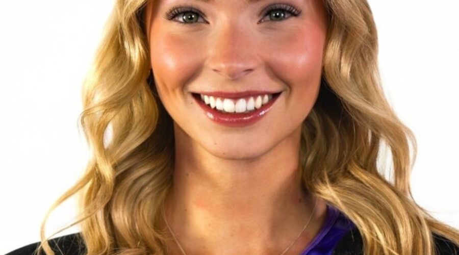 Sophie Armit female athlete of the month at GCU