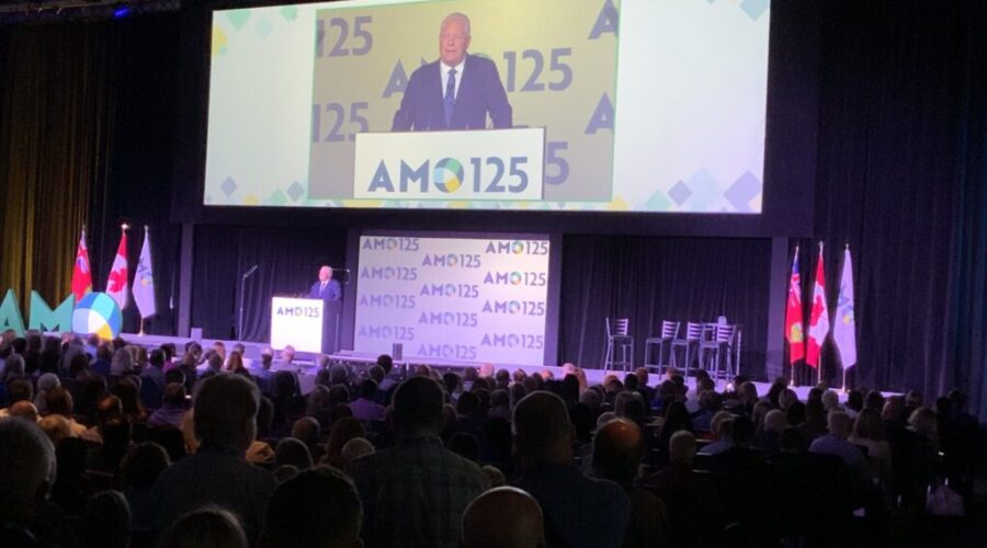 Doug Ford at AMO 2024 Ontario municipalities seek improved deal with province