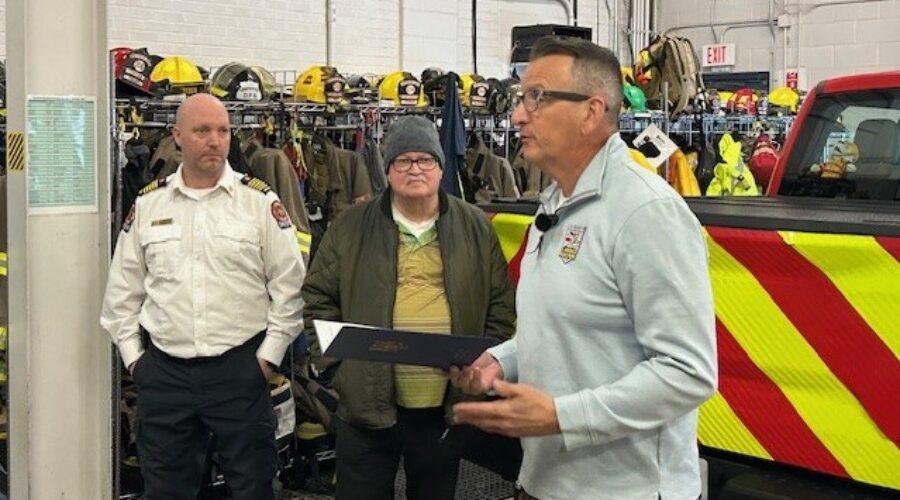 MPP Rickford January 2026 New money for firefighter safety in Kenora – Rainy River