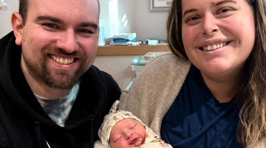 dryden baby Dryden welcomes first baby of 2026