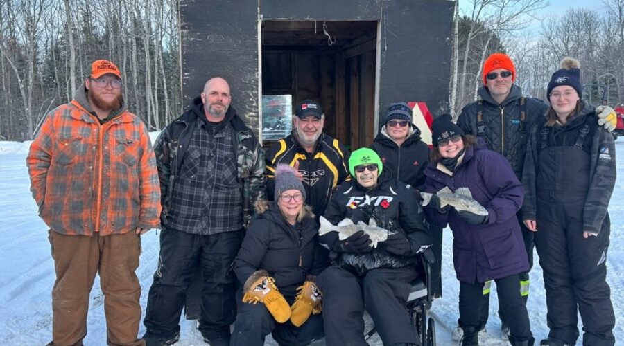 ice shack nippissing Good News | A Wish Kept: Back to the Ice