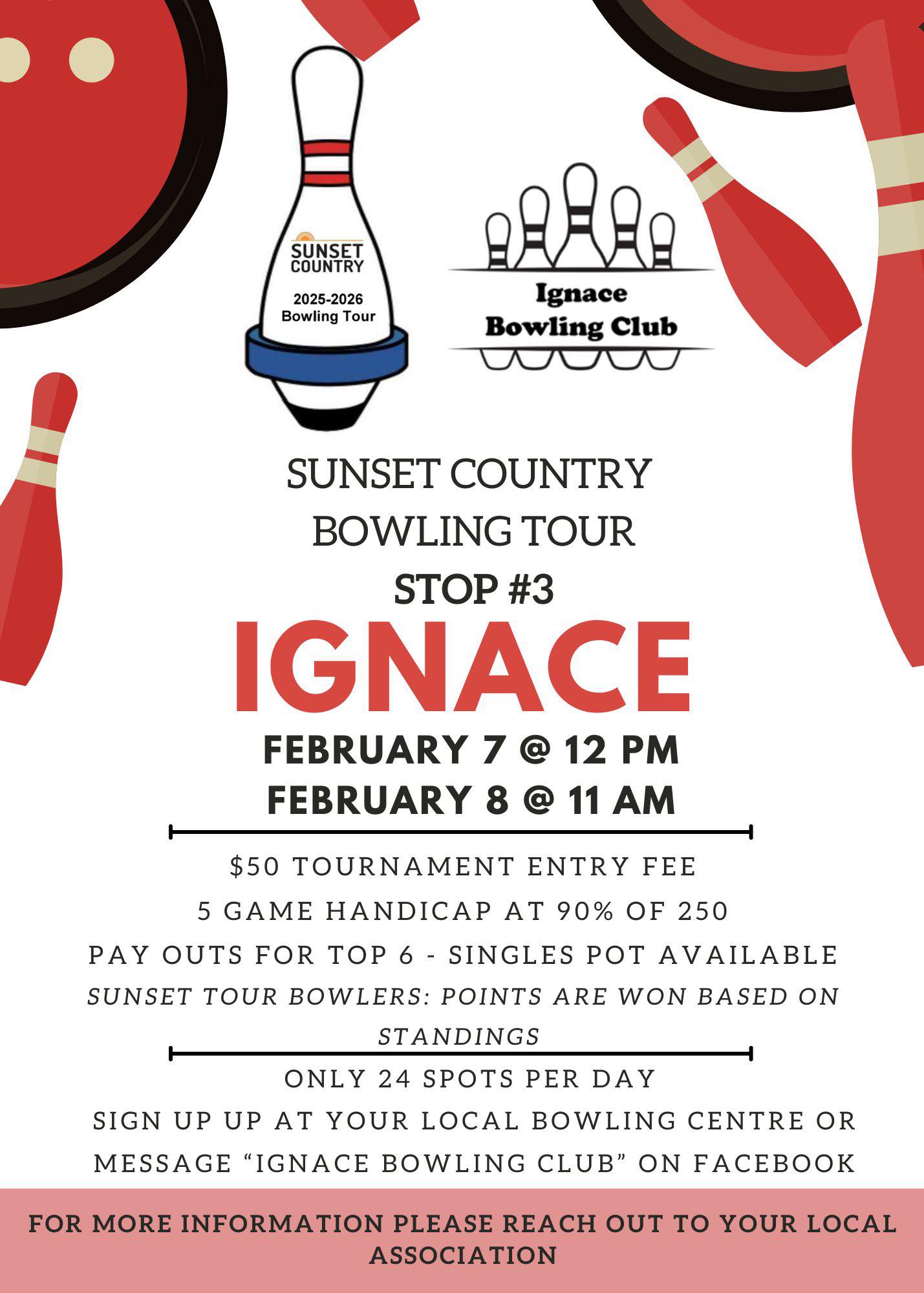 ignace bowling club