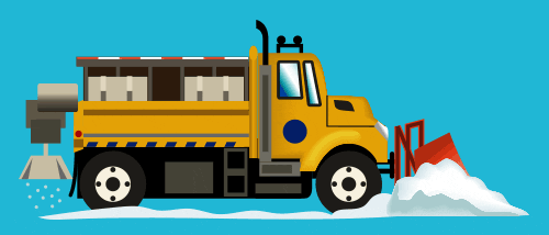 Department Of Public Works Snow GIF by onmilwaukee Good News! Snow Banks & The Night Shift