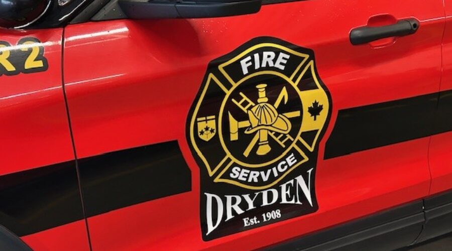 Dryden Fire Service logo Dryden City firefighters recognized for years of service