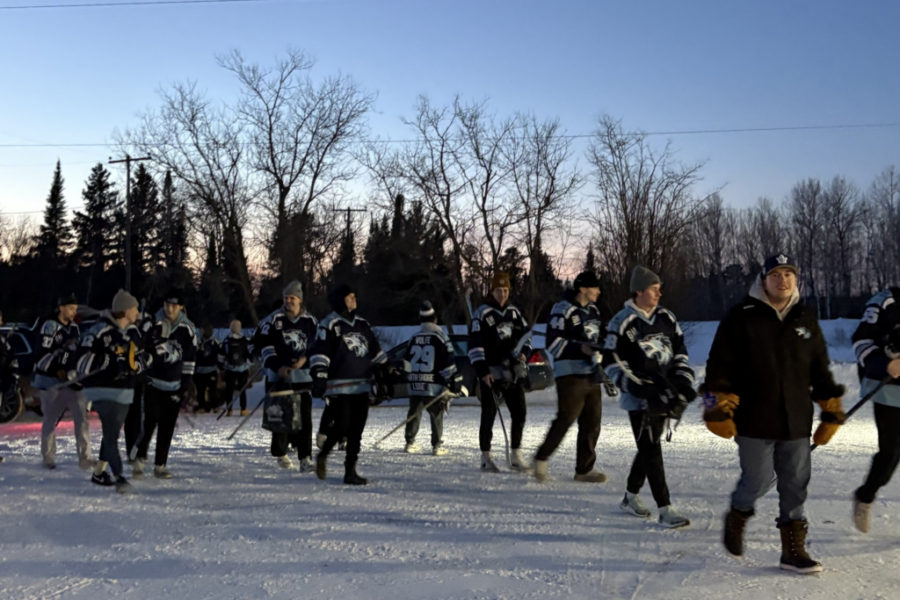 3rd Annual Eagle River Outdoor Rink Skate with The Dryden GM Ice Dogs