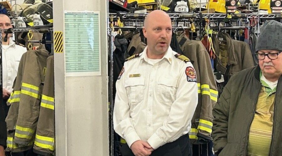 Dryden Fire Chief Chris Wood Dryden Fire Department delivers 2025 report