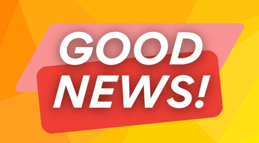 GOOD NEWS GENERIC GRAPHIC - 1 Monday’s positive stuff