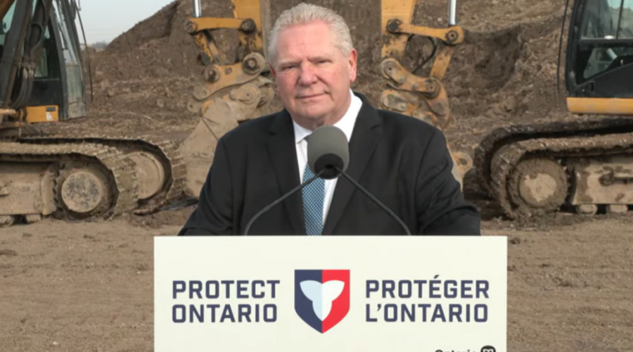 Doug Ford Mar 25 2026 Ontario to remove sales tax on new home purchases