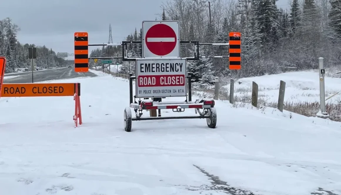 highway closed bypass