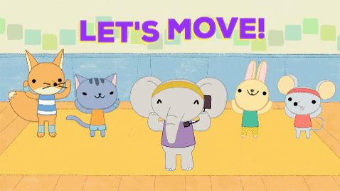 weight loss dance GIF by Super Simple Shop, Connect, Create