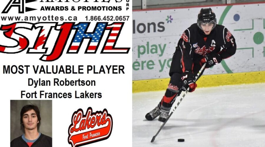 Dylan Robertson Named SIJHL MVP