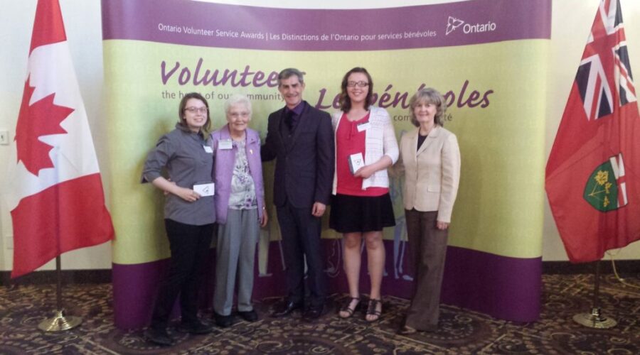 Local Volunteers Recognized By Province