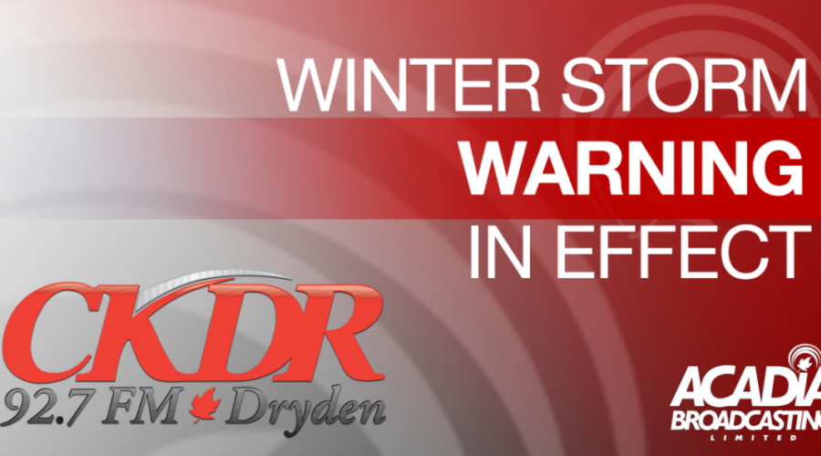 SNOWFALL WARNING ISSUED