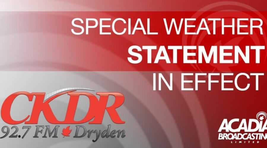 Rain! Special Weather Statement Issued