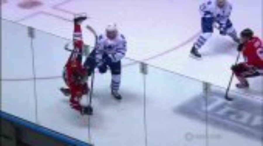 Kevin Raine Suits Up For Maple Leafs