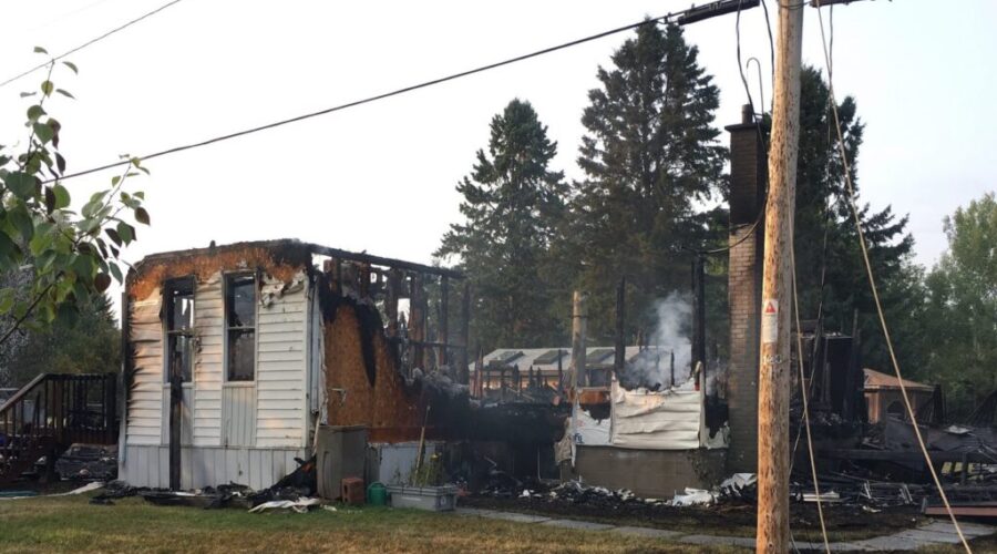Anton Road Home Destroyed by Fire