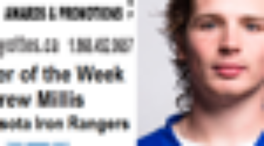 Drew Millis Named SIJHL Player Of The Week