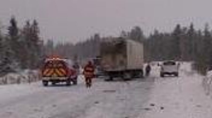 Trans Canada Highway Closed Near Falcon Lake
