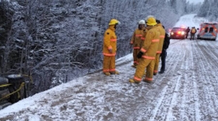 Wabigoon Fire Dept Tends to Mishap