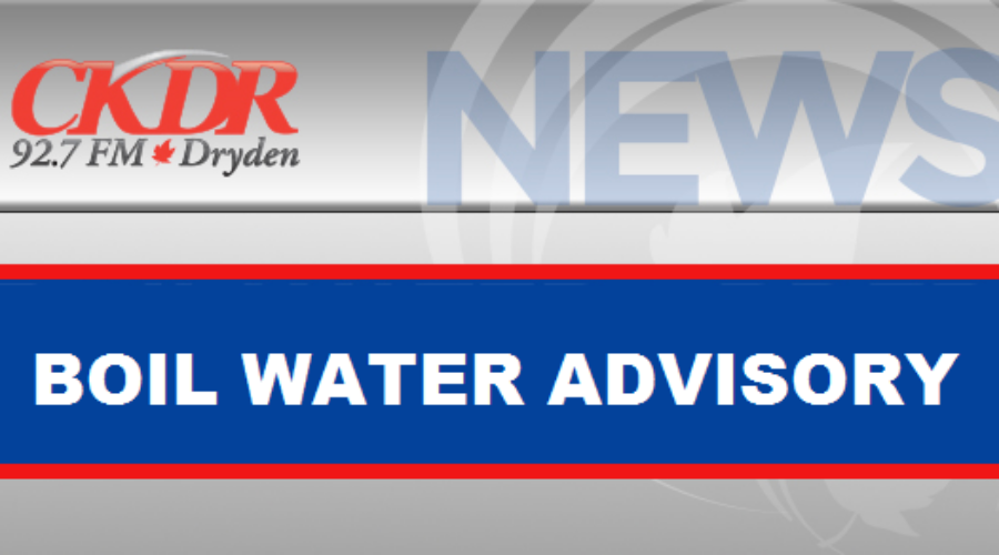 Boil Water Advisory In Ear Falls