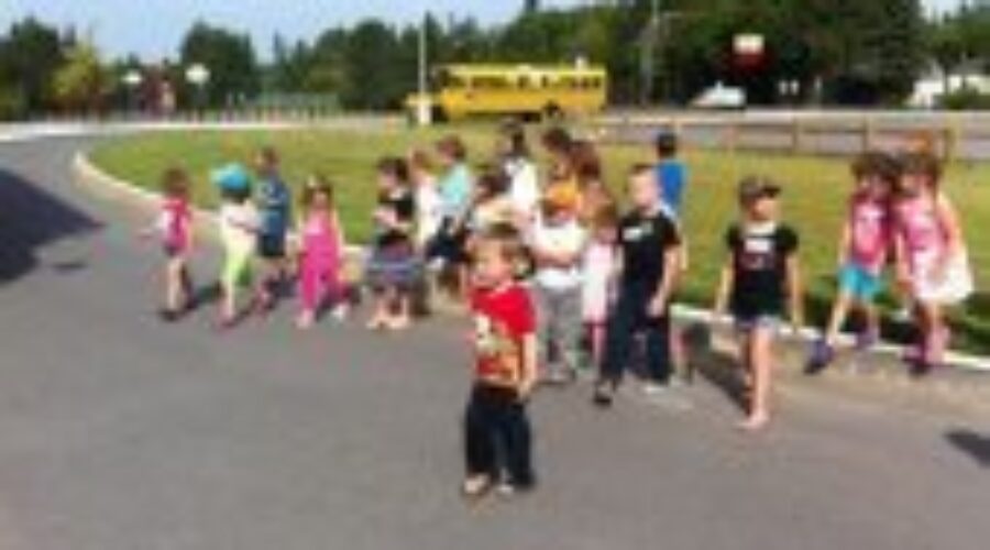 BUS Dryden Kids Learn About Bus Safety