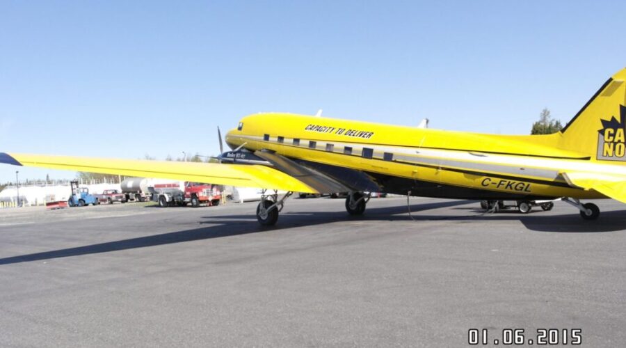 Basler-BT-67-at-North-Star-Air27s-Pickle-Lake-Base North Star Air Now In Charge Of Food Deliveries To Remote North