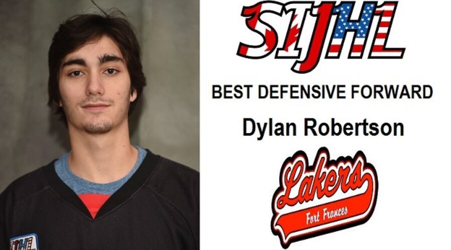Dylan Robertson Wins Top Defensive Forward Award