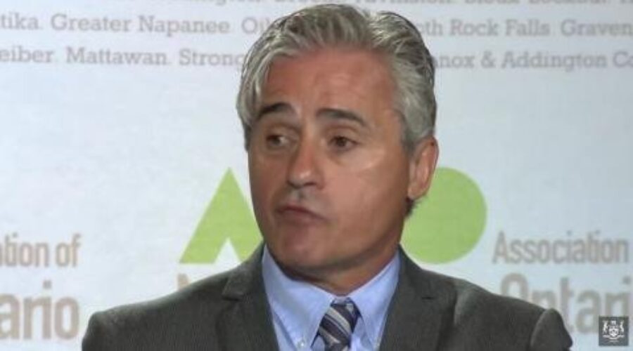 Bill20Mauro20at20AMO202016_0 Funding Announced For Community Access And Forestry Roads