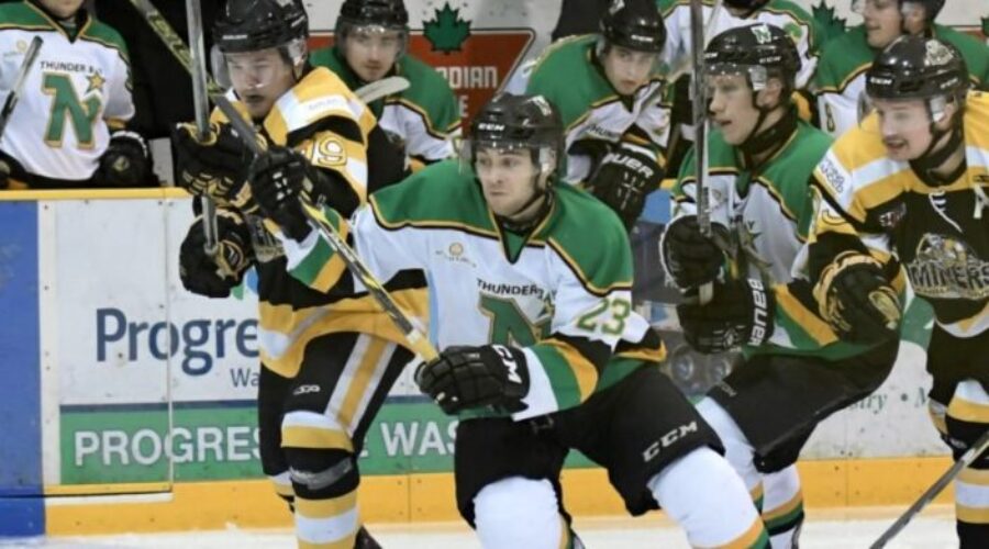 Ice Dogs Battle For One Point; Miners Pick Up Big Win