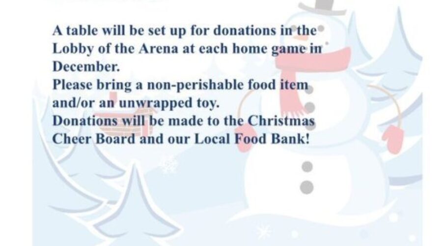 Miners Launch Food/Toy Drive