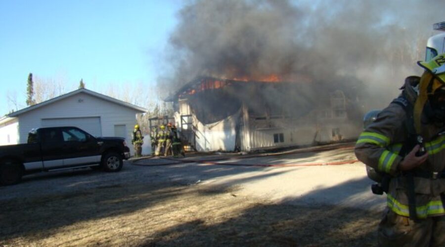 No One Injured In Dryden House Fire