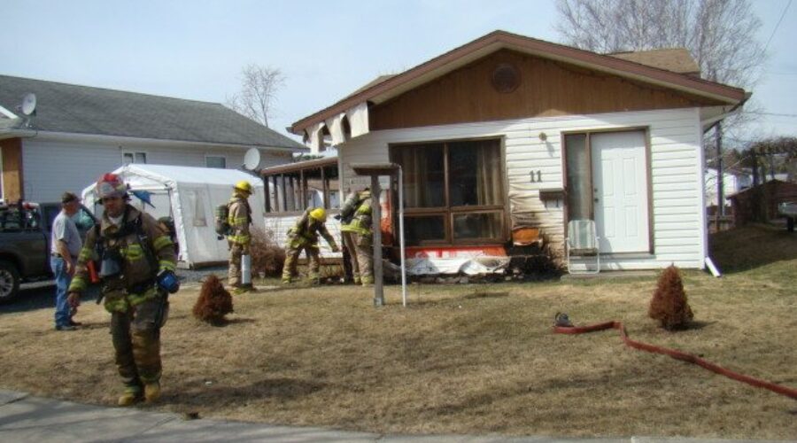 Garden Hose Prevents Serious Damage