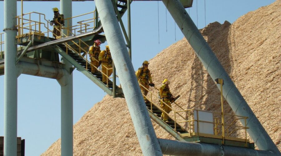 Dryden Fire Service Responds To Fire At Domtar Mill