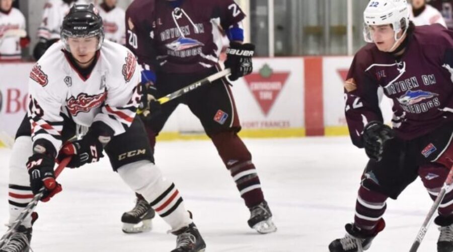 Ice Dogs Pull Out Gutsy Win