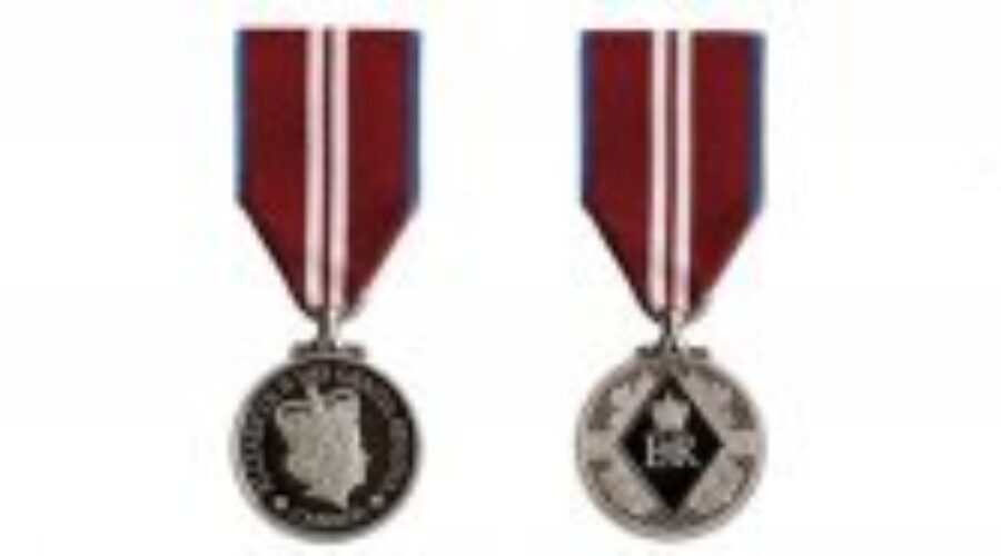 Carl Bleich Receives Diamond Jubilee Medal