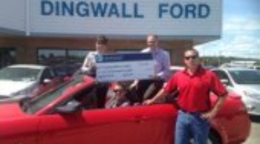 Dingwall Ford Donates $4,500 To DRHC