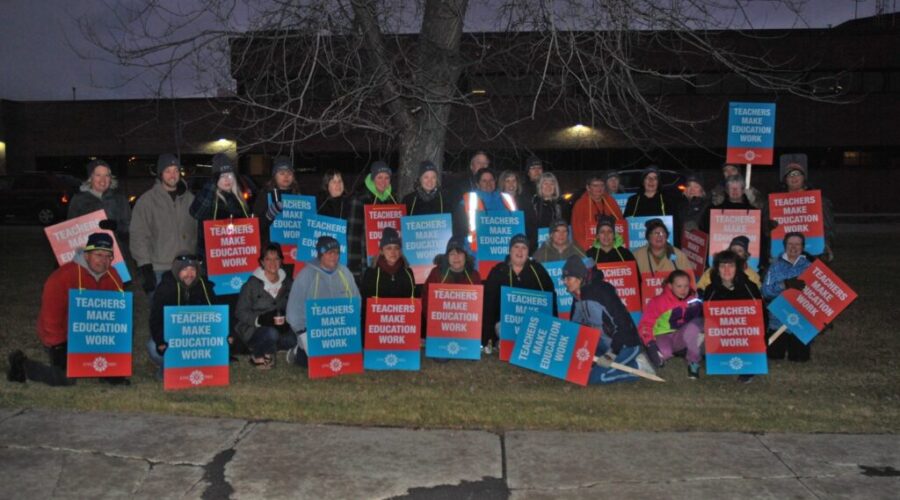 Information Picket In Dryden Not Aimed At Local Talks