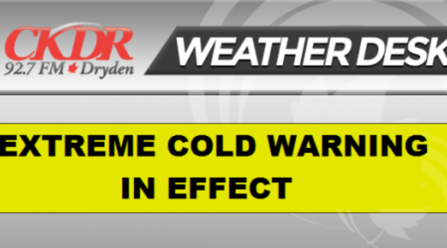 Sioux Lookout, Ear Falls, Red Lake Still Under Extreme Cold Warning