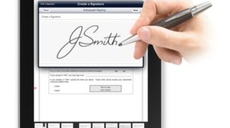 Electronic Signatures Now Valid When Buying A Home