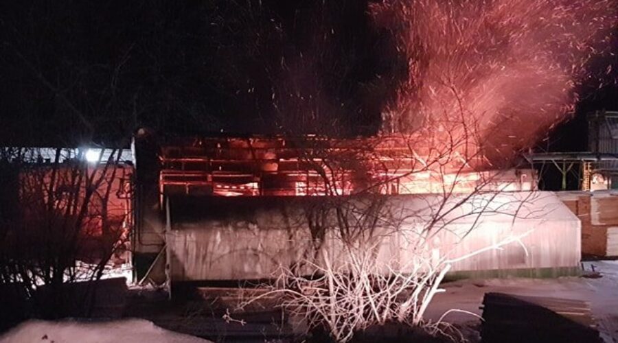 Fire Destroys Kilns At Kenora Forest Products