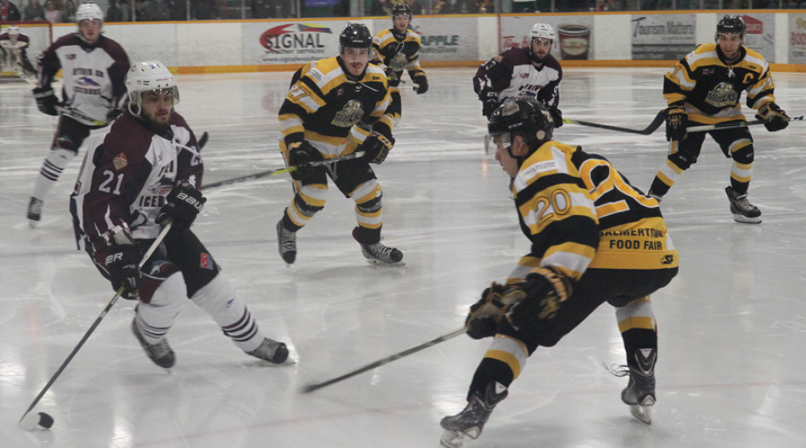 Ice Dogs Draw First Blood In SIJHL Final