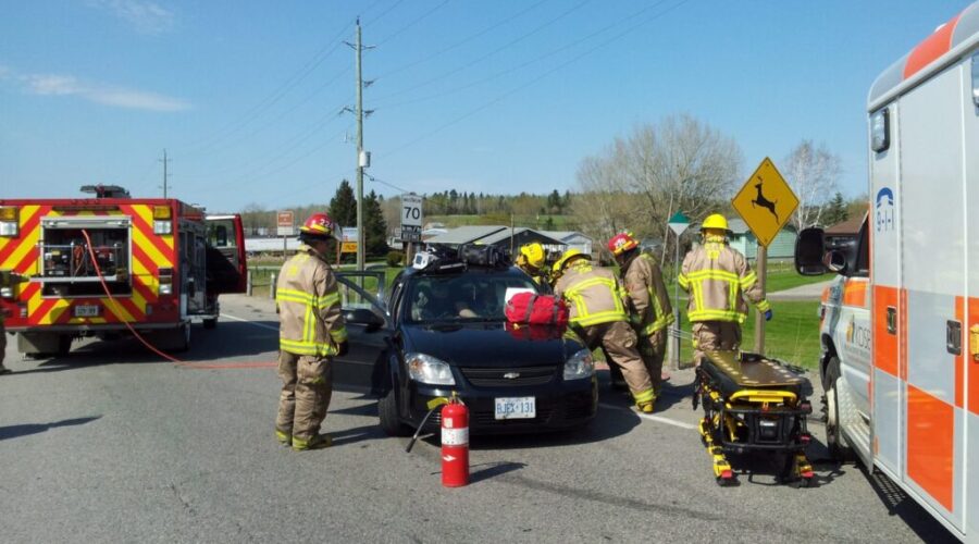 Hwy-17-dryden-crash Injuries After Two Vehicle Mishap On Hwy 17