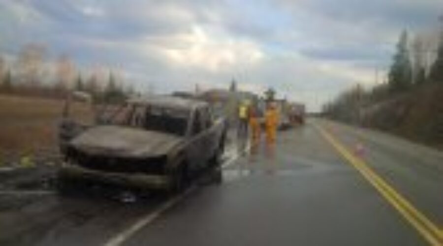 Vehicle Fire On Highway 17