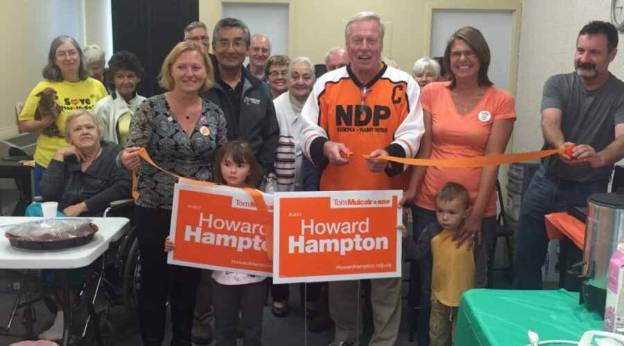 Howard Hampton Ready To Ramp Up Campaign