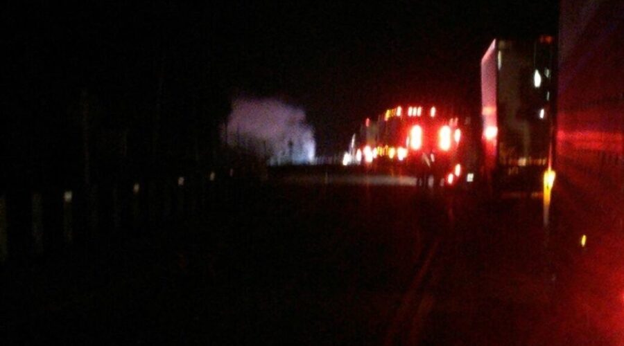 Hwy 17 Closed Near Sunshine