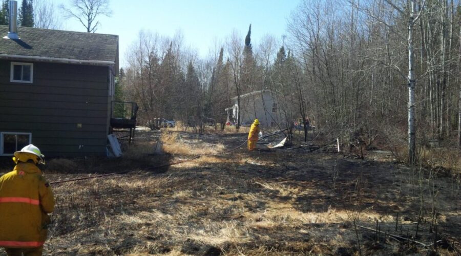 Fast Moving Fire Contained By Wabigoon Fire Crews