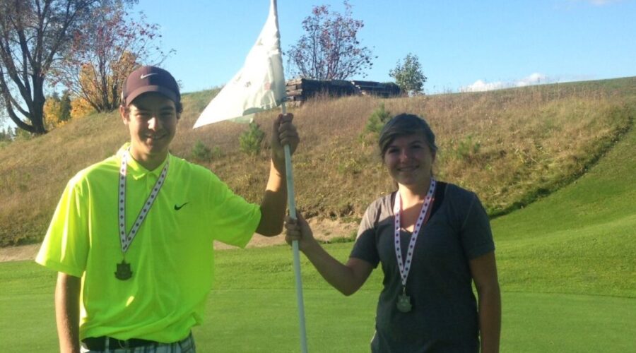 Leclerc And Lugli Headed To OFSAA Golf Championship