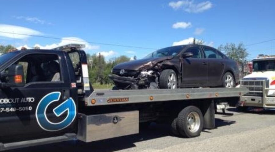 Two Vehicle Collision Between Vermilion Bay And Kenora